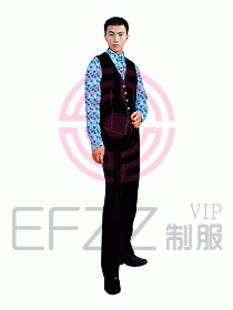 西餐服務生服裝309