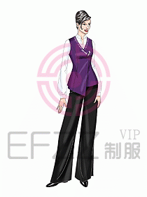 西餐服務生服裝393