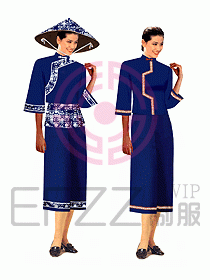 中餐服務(wù)員制服227