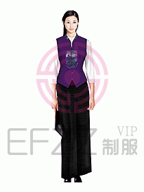中餐服務(wù)員制服252