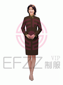 中餐服務員制服300