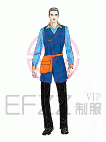 中餐服務(wù)員制服414
