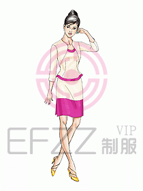 中餐服務員制服421