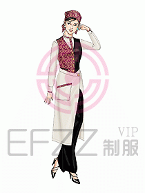中餐服務員制服420