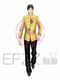 中餐服務員制服497