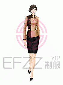 中餐服務員制服517