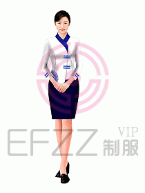 中餐服務員制服582