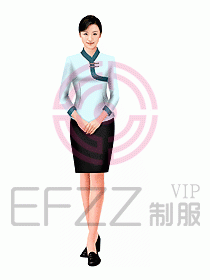中餐服務(wù)員制服610
