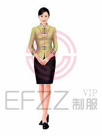 中餐服務員制服612