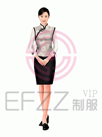 中餐服務員制服620