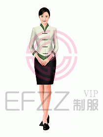 中餐服務員制服640