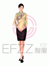中餐服務員制服646