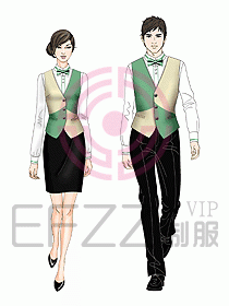 中餐服務員制服697
