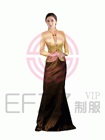 中餐迎賓制服116