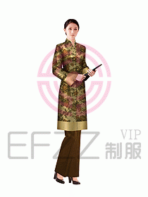 中餐迎賓制服122