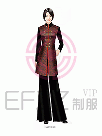 中餐迎賓制服140