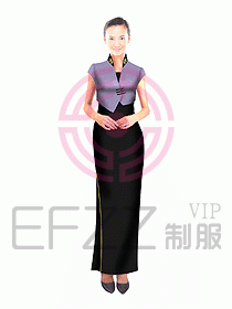 中餐迎賓制服239