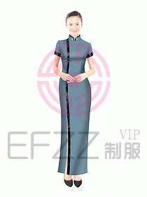 中餐迎賓制服267