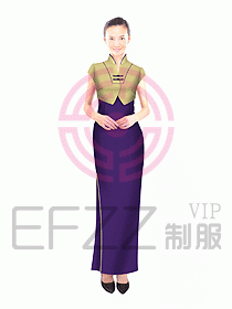 中餐迎賓制服272