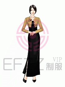 中餐迎賓制服331