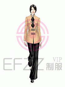 中餐迎賓制服359