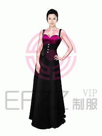 夜總會咨客服裝123