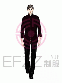 中餐服務員制服752