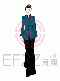 中餐服務員制服777