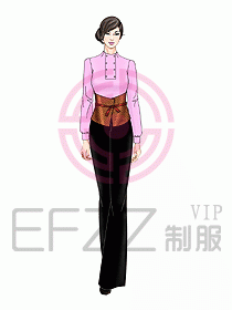中餐領班制服070