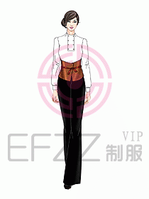 中餐領班制服072