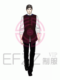 中餐服務員制服806