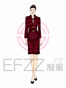 中餐服務(wù)員制服823