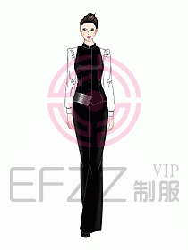 中餐服務(wù)員制服828