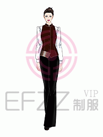中餐服務員制服833