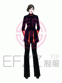 中餐服務員制服861