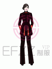中餐服務員制服862