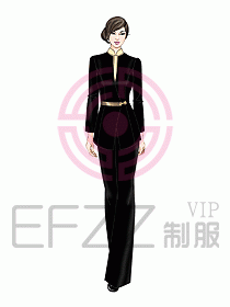 中餐服務員制服881