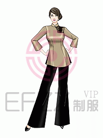 中餐服務員制服898