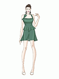 按摩技師服597