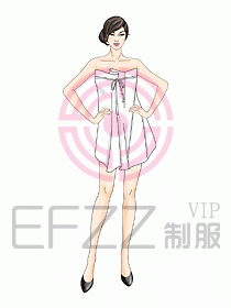 按摩技師服608