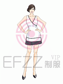 按摩技師服619