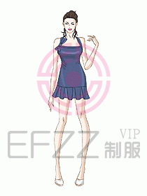 按摩技師服634