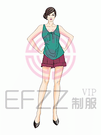 按摩技師服642