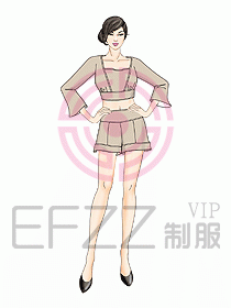 按摩技師服651