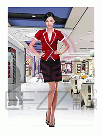 專賣店?duì)I業(yè)員服裝624