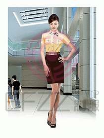 專賣店營業(yè)員服裝646