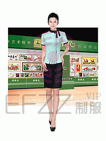 專賣店營業(yè)員服裝656