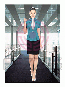 營業員制服797