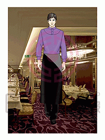 酒店西餐服務(wù)生制服517