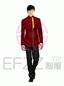 會(huì)所總臺(tái)接待制服151